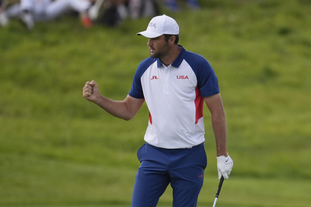 Paris Olympics: Scottie Scheffler emerges from the back of the field with a final score of 62 to win gold