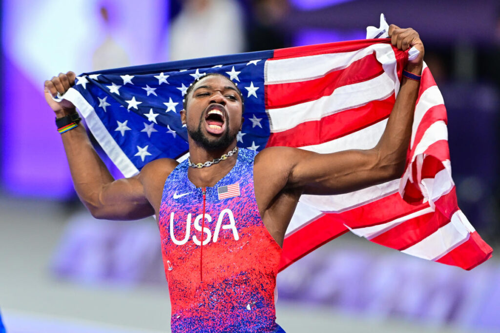 The inspiration behind Noah Lyles' 100m gold medal at the 2024 Olympics